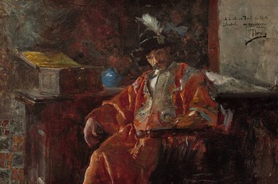 Figure of a Merchant by Joaquín Sorolla